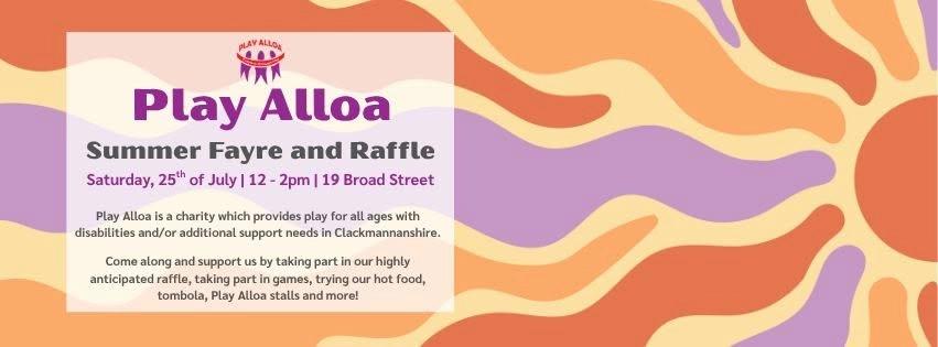 Play Alloa Summer Fayre and Raffle