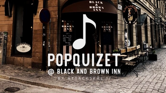 Popquizet @ Black and Brown Inn