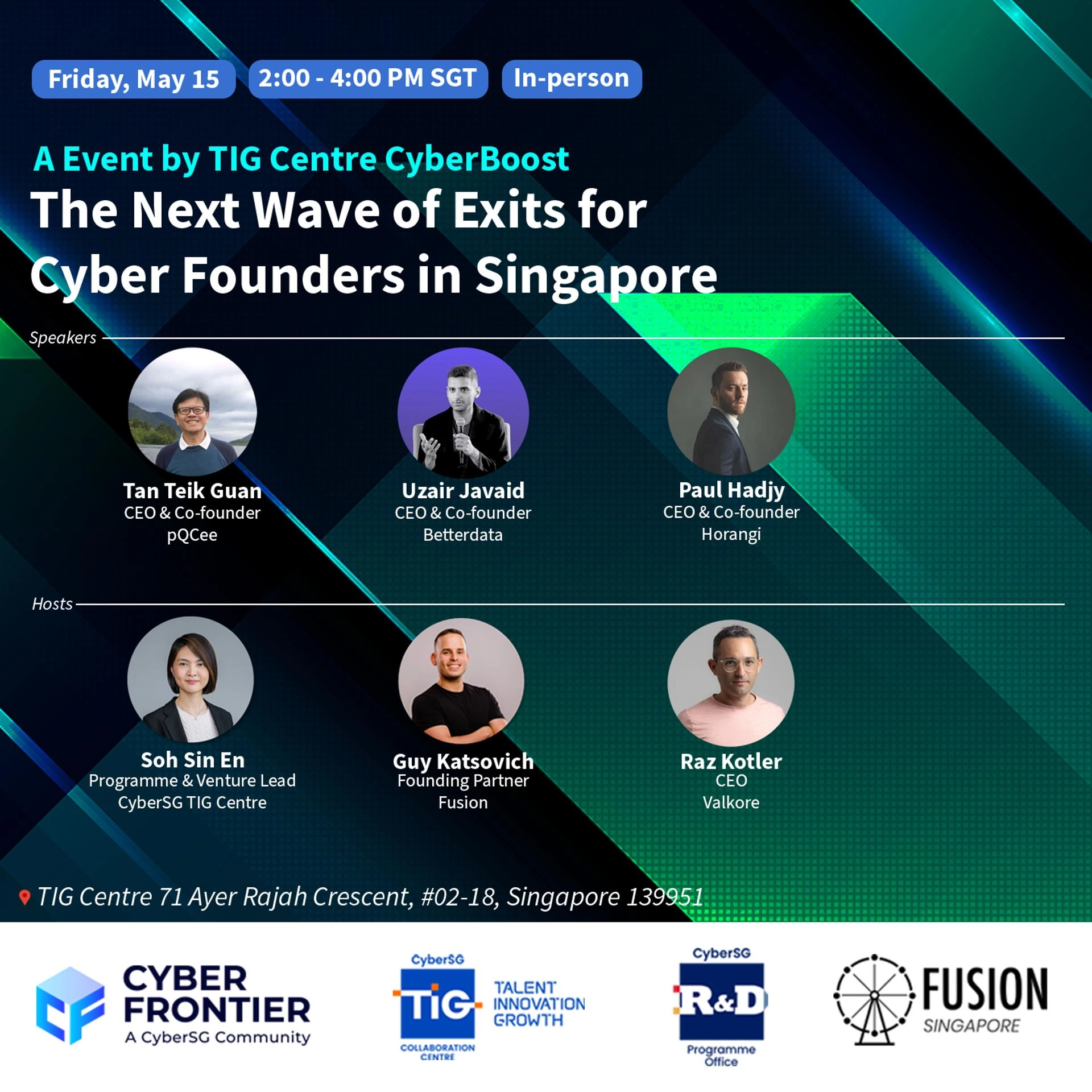 The Next Wave of Exits for Cyber Founders in Singapore