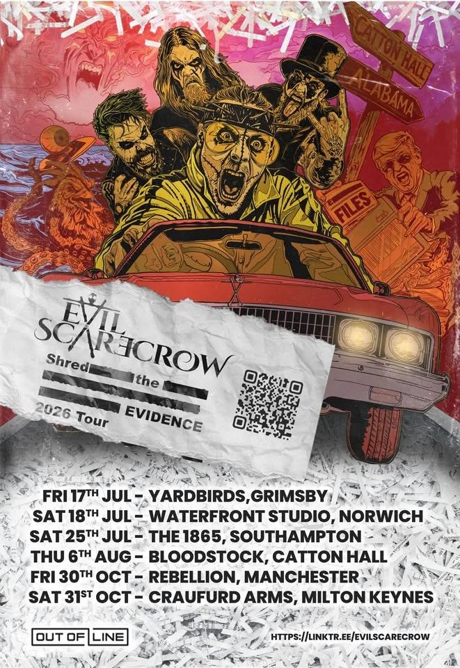Evil Scarecrow - Shred The Evidence - Norwich
