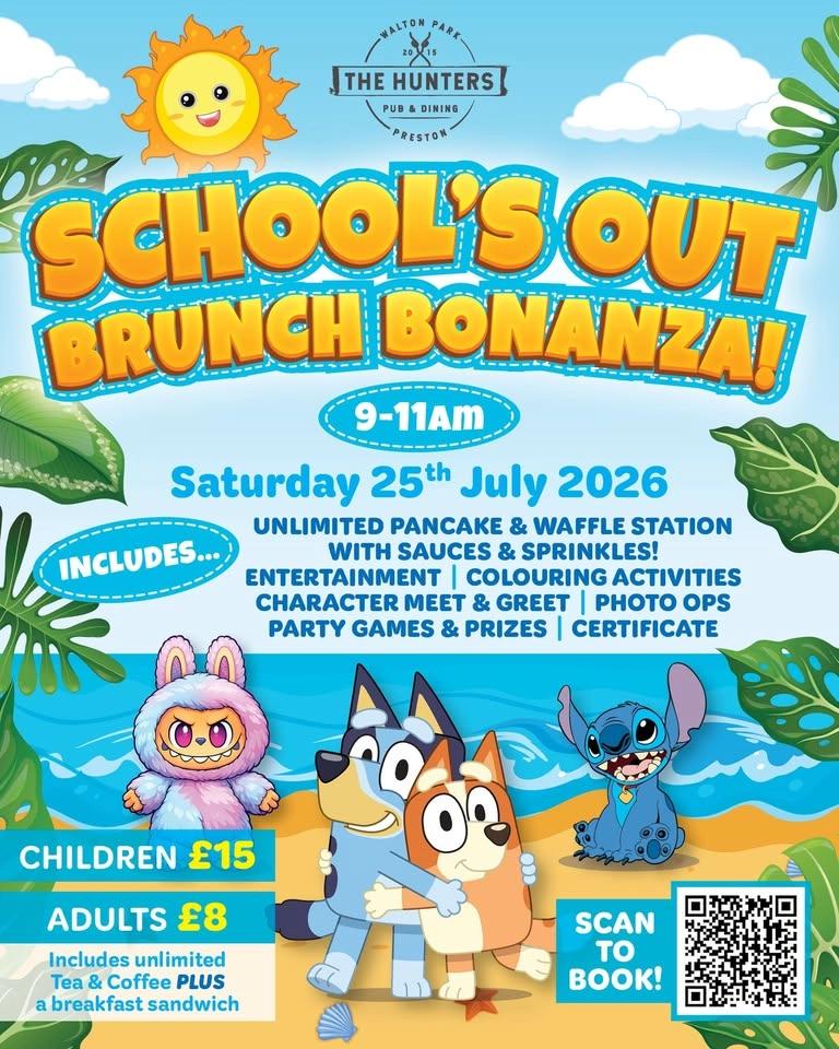 SCHOOL’S OUT BRUNCH BONANZA!