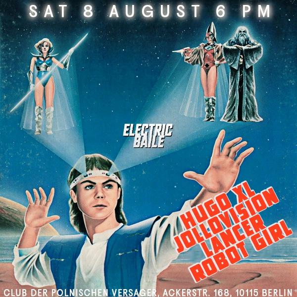 Electric Baile only Vinyl Night (Hi-NRG, Italo Disco, Euro Disco, Electro Disco, Synth Pop)