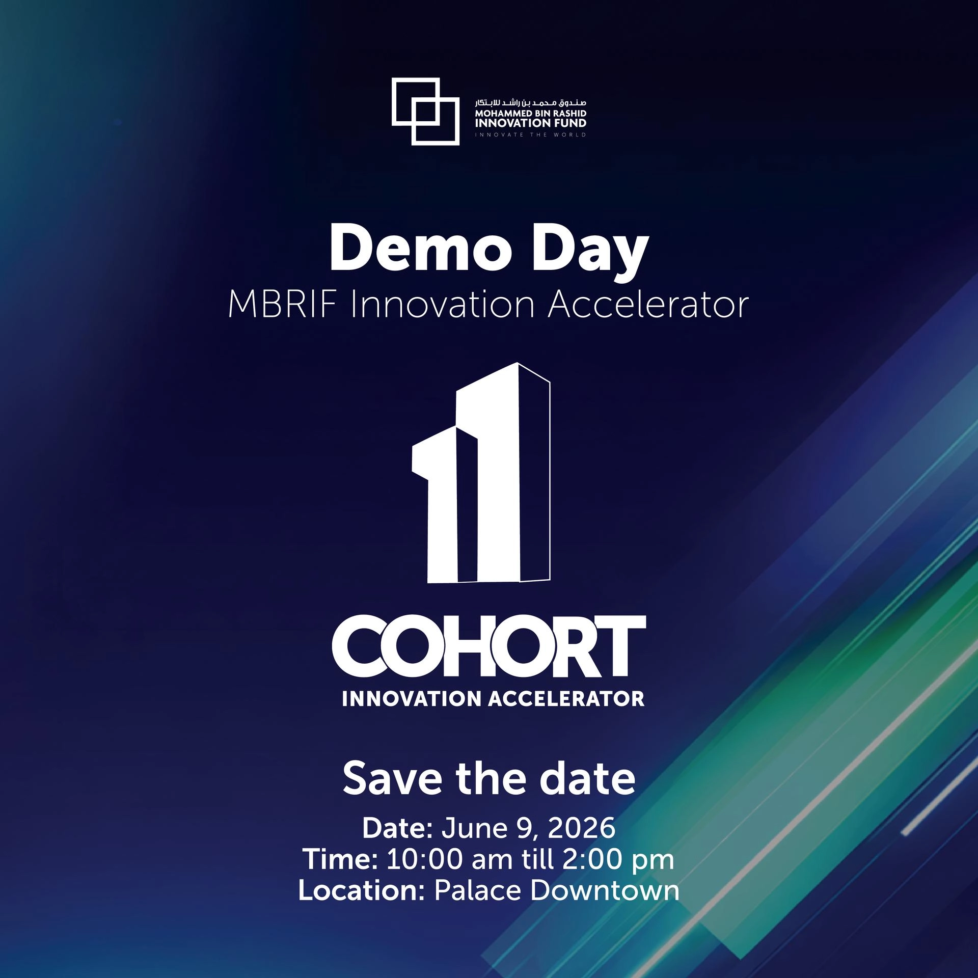 MBRIF Cohort 11: Demo Day