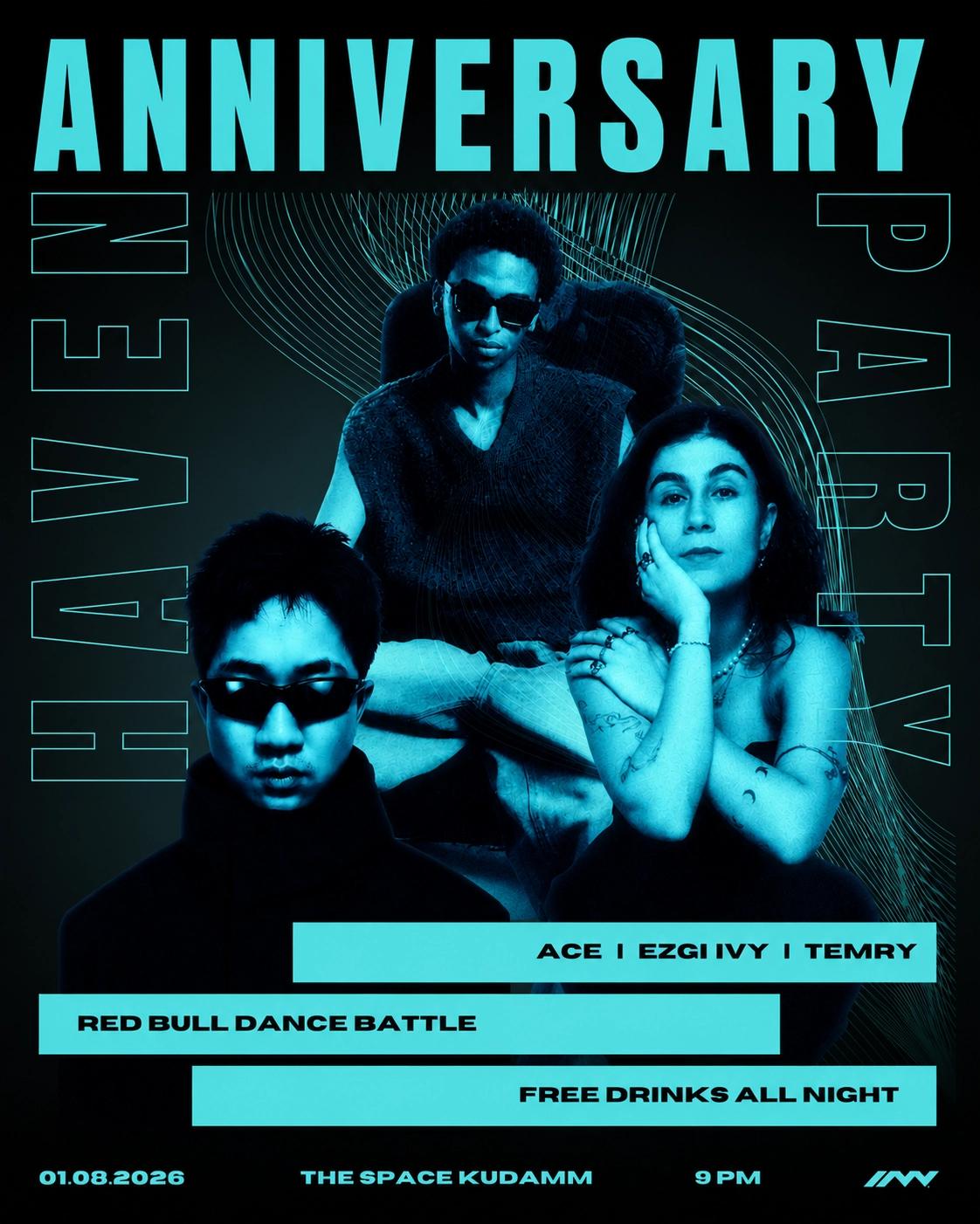 HAVEN Anniversary Party w/Red Bull