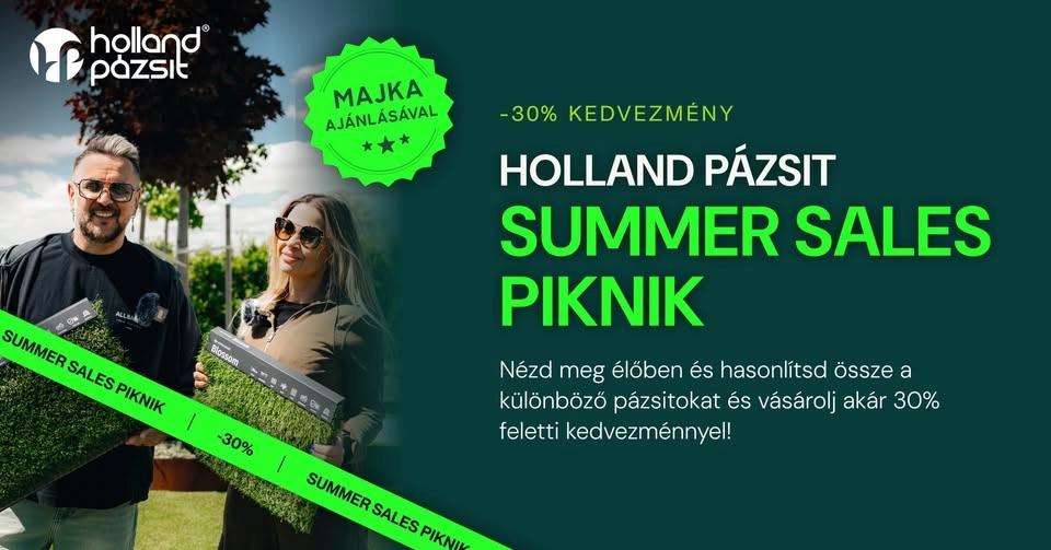 🌿 Summer Sales Piknik – ingyenes esemény, aug. 1.