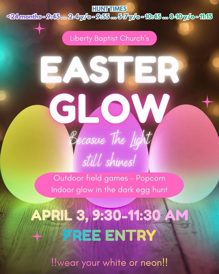 Glow in the Dark Easter Egg Hunt