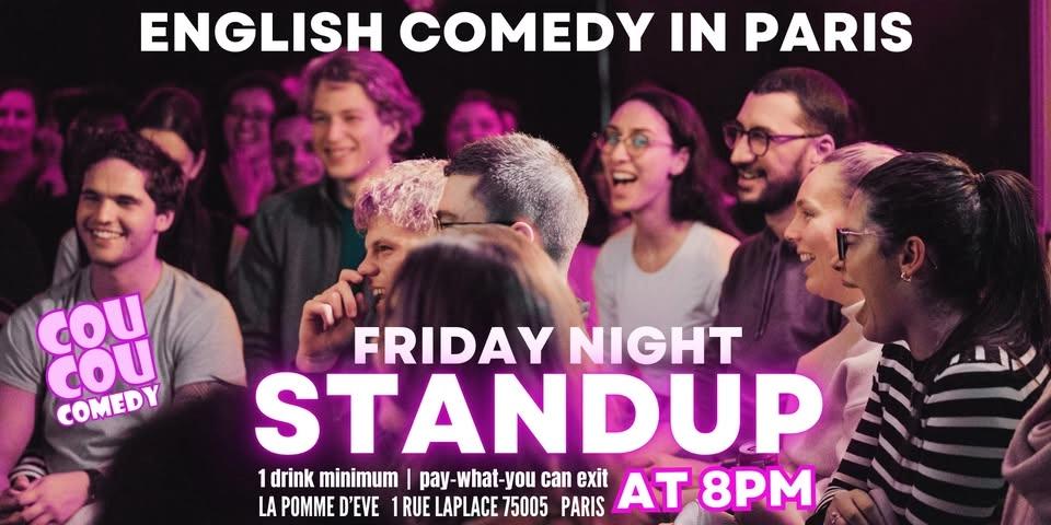 English Comedy in Paris: Friday Night Stand Up