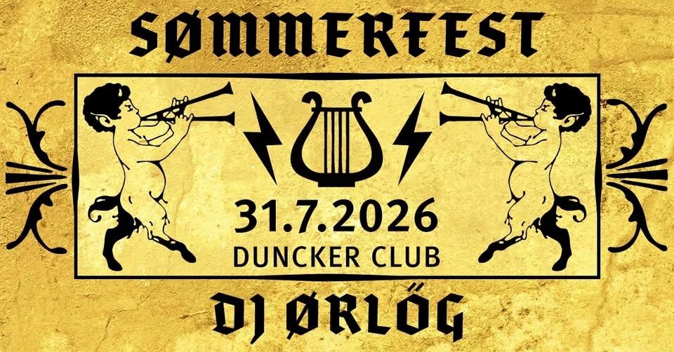 SØMMERFEST by DJ Ørlög