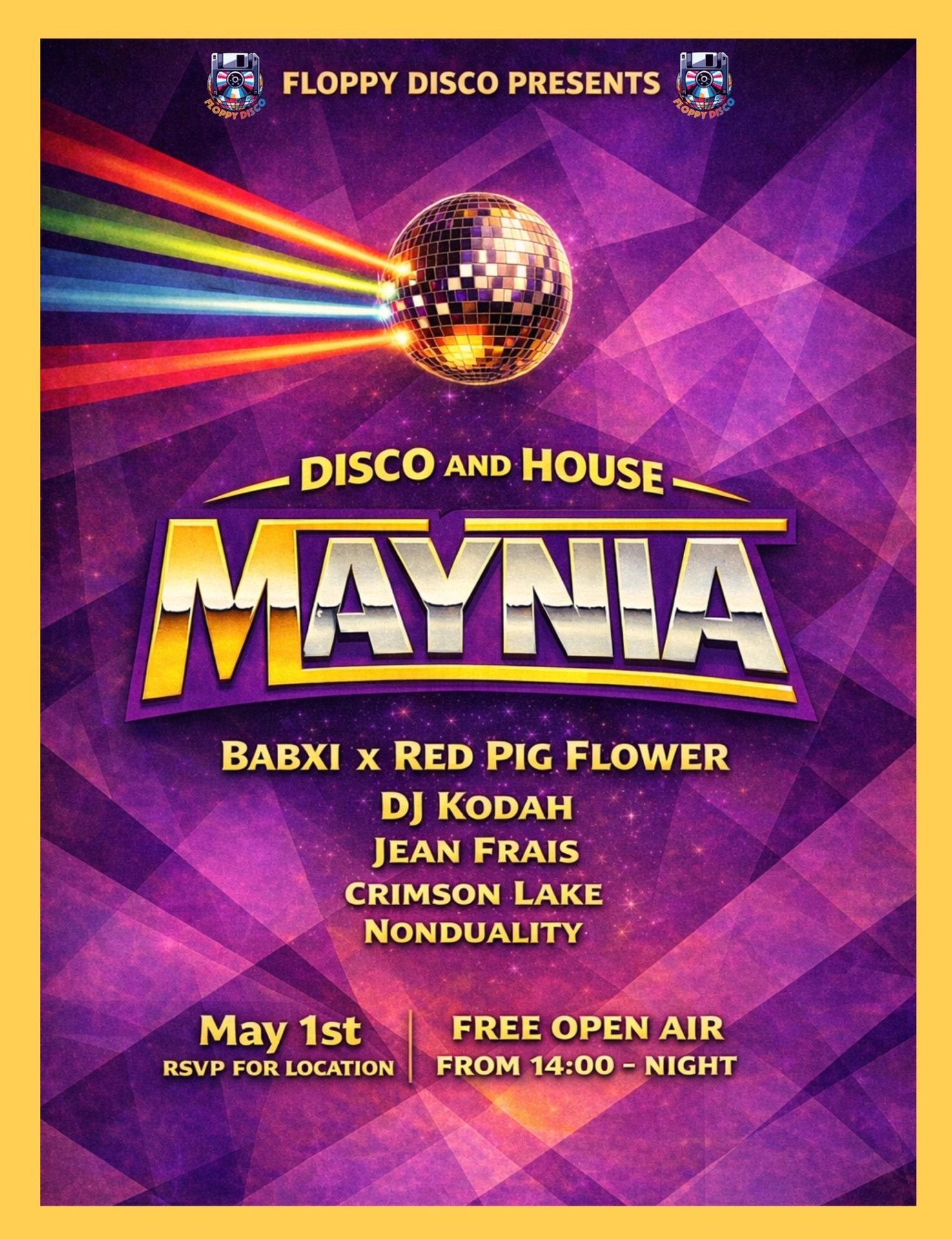 Floppy Disco's MAYNIA: Free Open Air