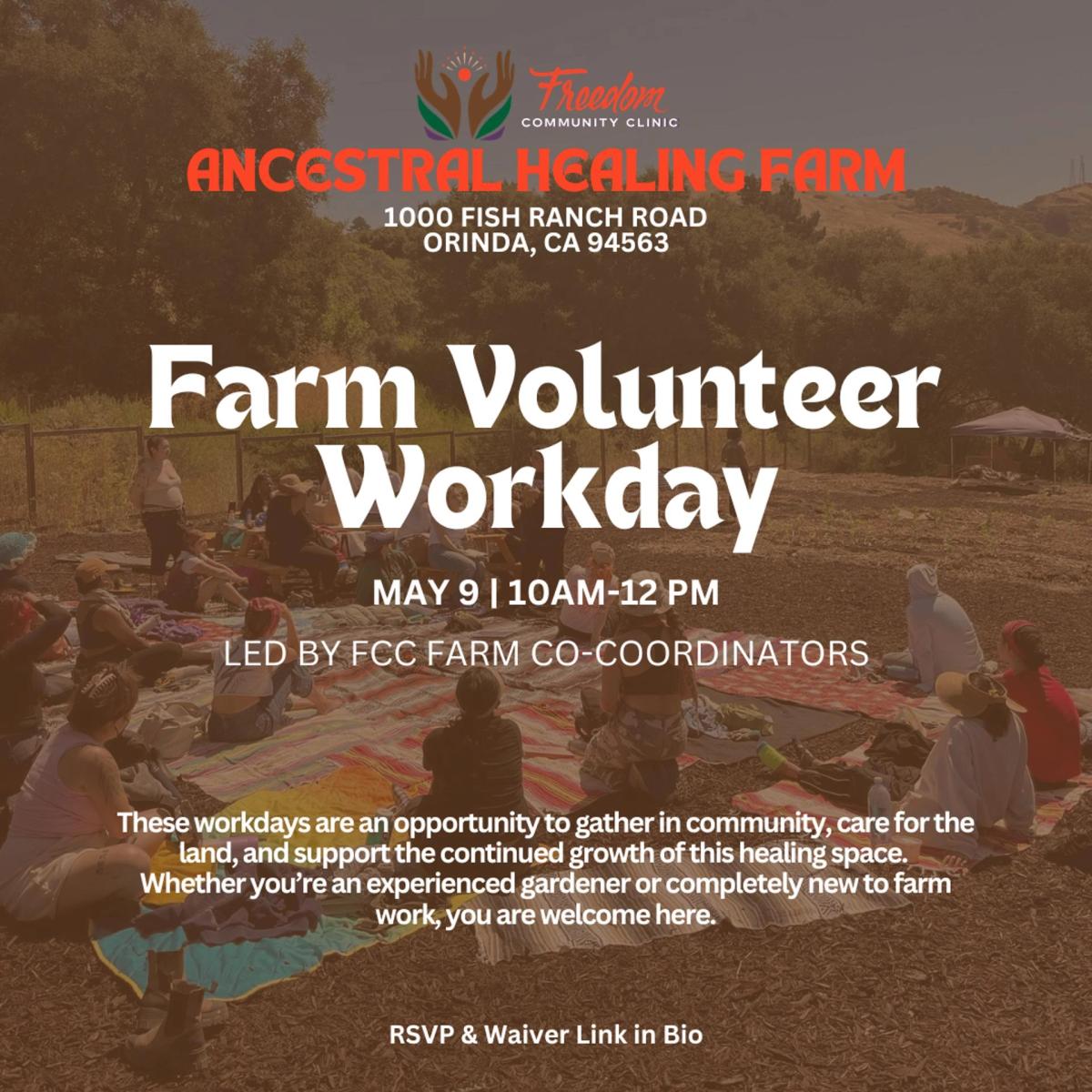 Ancestral Farm Volunteer Work Day