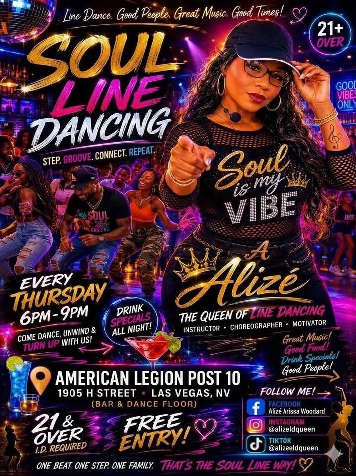 Soul Line Dance Thursday Nights Vibez