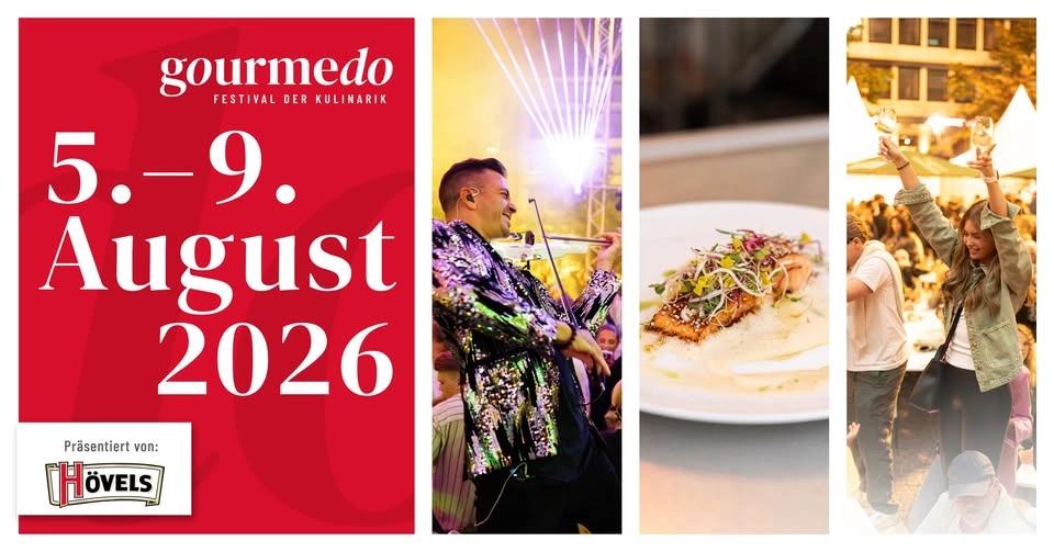 gourmedo 2026 - Festival der Kulinarik