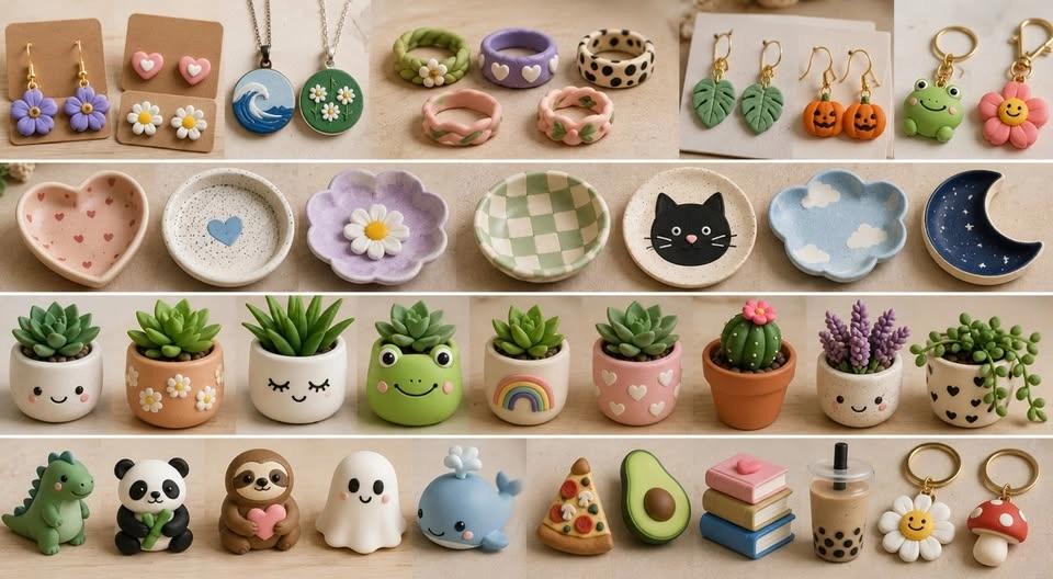 Crafting with Cops - Air-Dry Mini Clay Project
