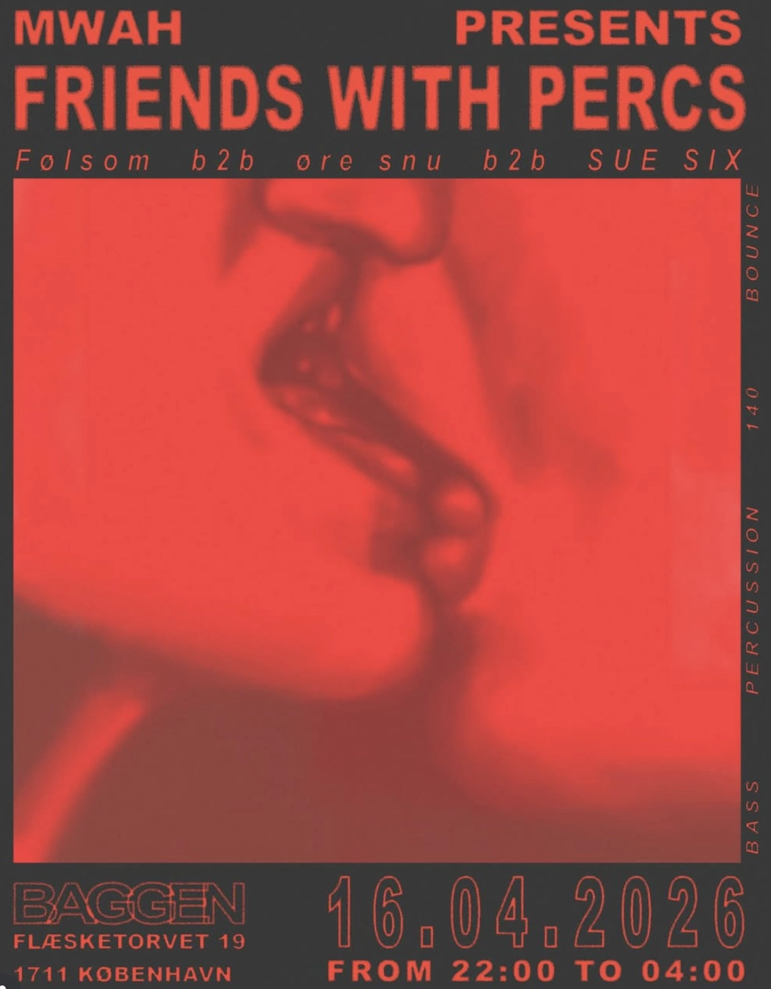FRIENDS WITH PERCS