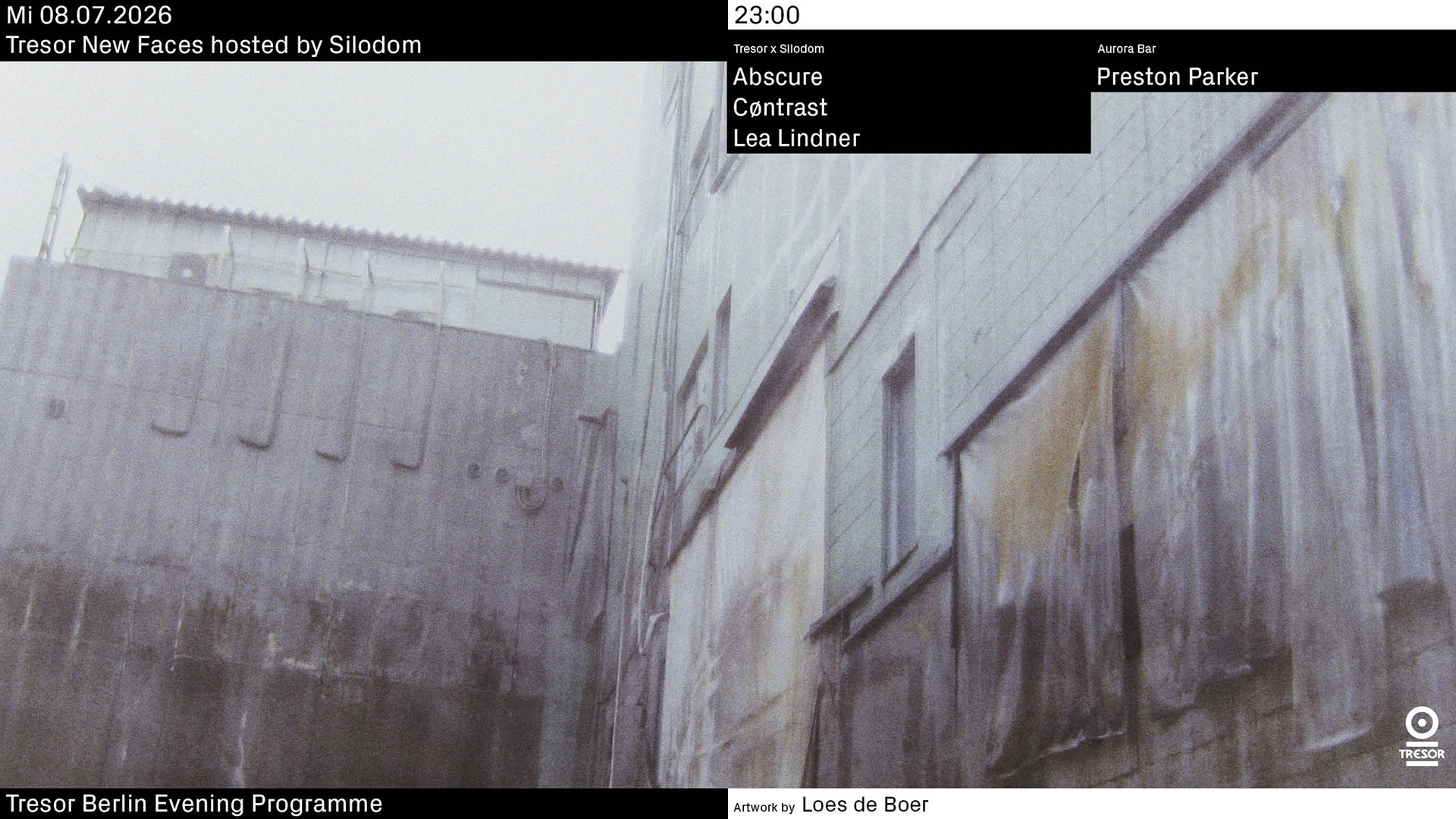 Tresor New Faces hosted by Silodom
