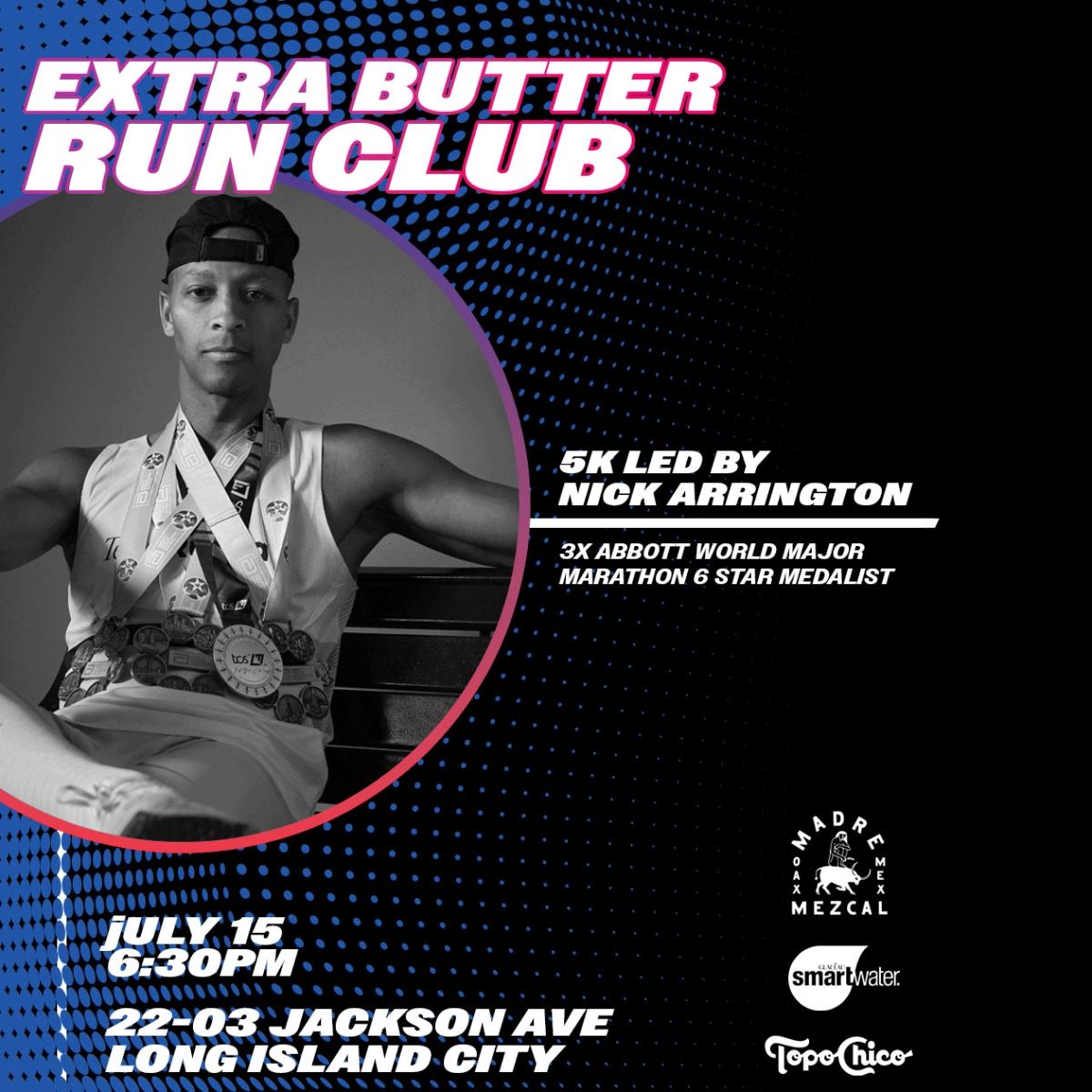 Extra Butter Run Club x Nick Arrington