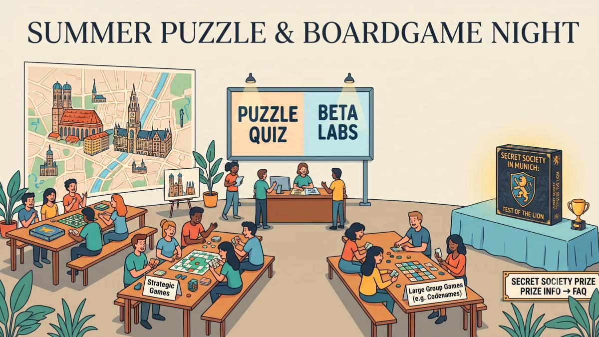 🍻 Special Edition: City Escape Game Quiz (with Prize) + Board Game Night