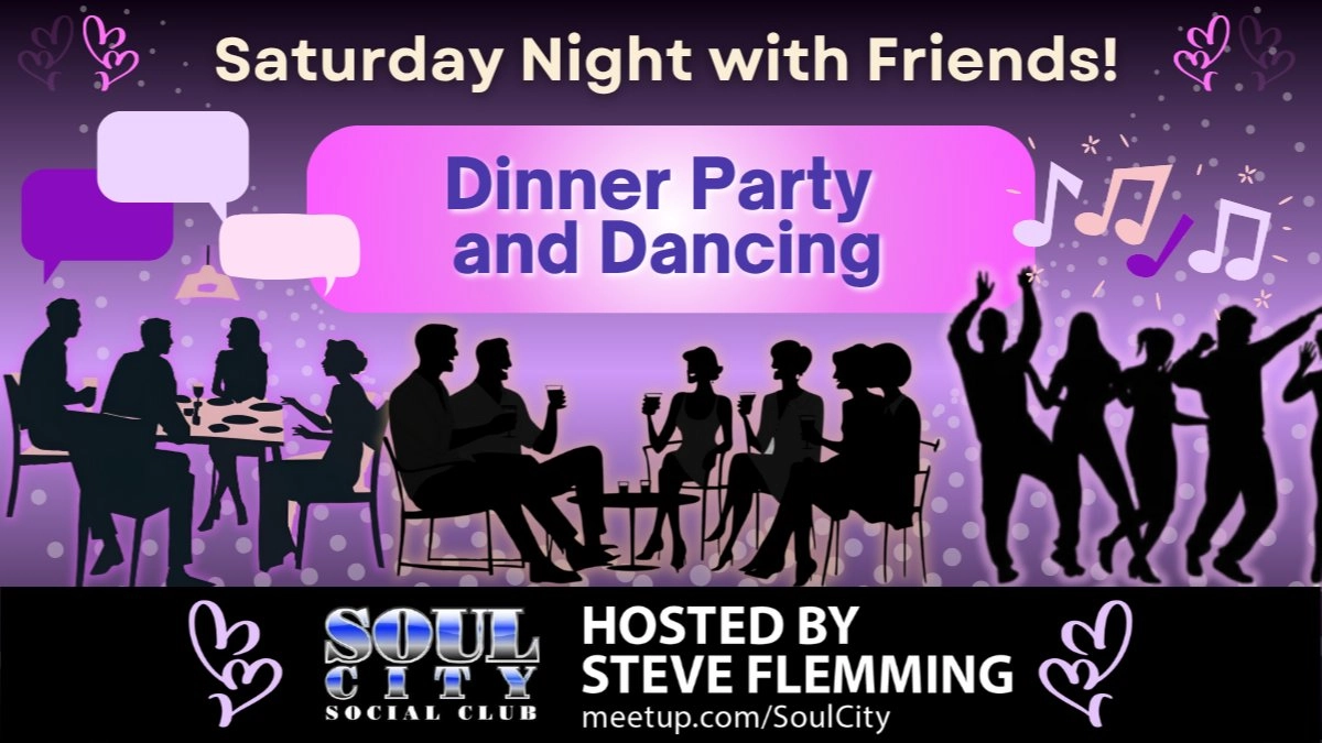 Saturday Night with Friends! (Dinner Party, Live Band and Dancing) (Disco Band)