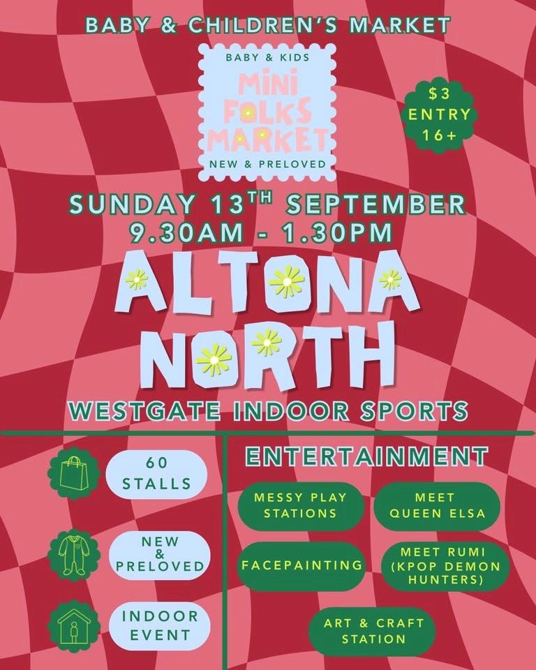 Mini Folks Baby & Children’s Market - ALTONA NORTH
