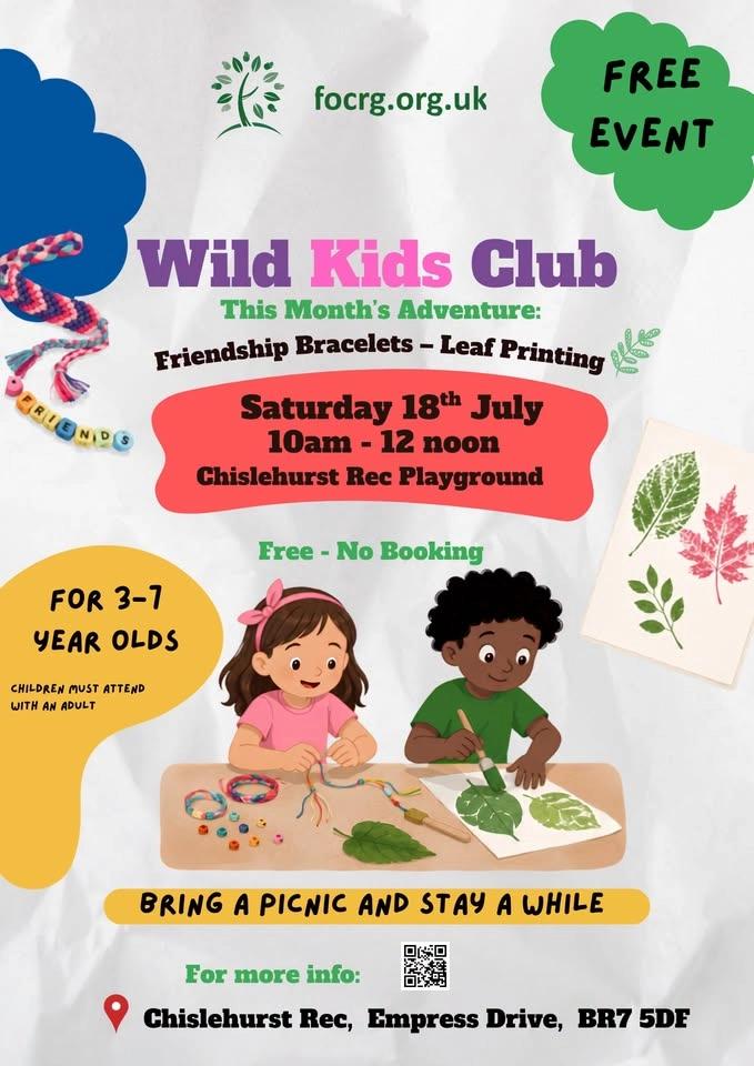 Wild Kids Club Friendship Bracelets and Leaf Printing