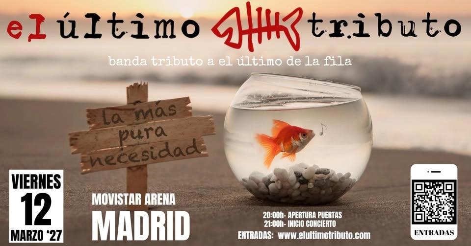 EL ÚLTIMO TRIBUTO, concierto en MADRID - Movistar Arena -