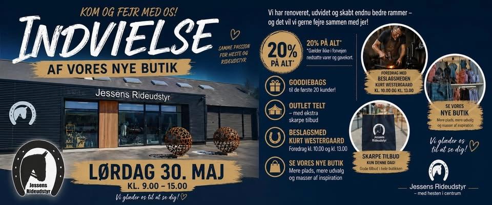 INDVIELSE AF VORES NYE BUTIK 🌸