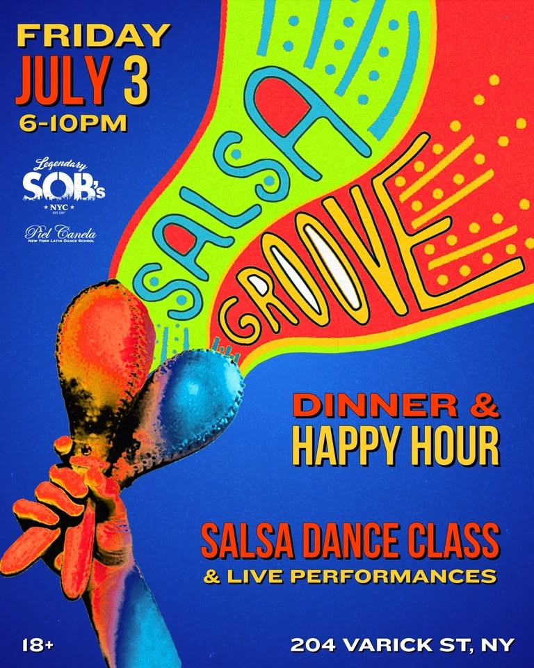 Salsa Groove: Dance Class & Happy Hour
