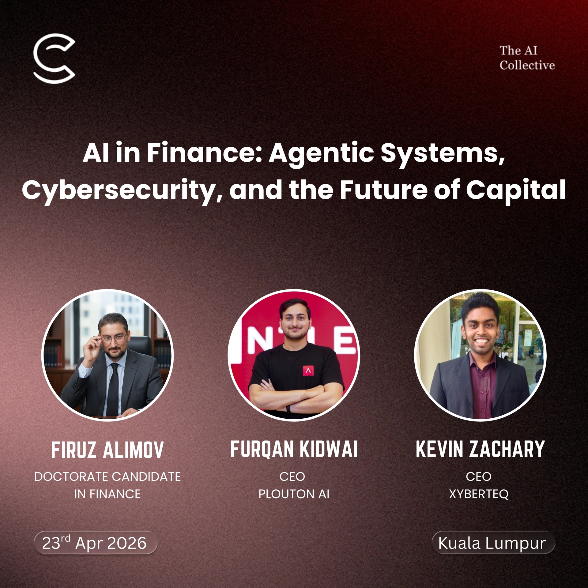 AI in Finance: Agentic Systems, Cybersecurity, and the Future of Capital