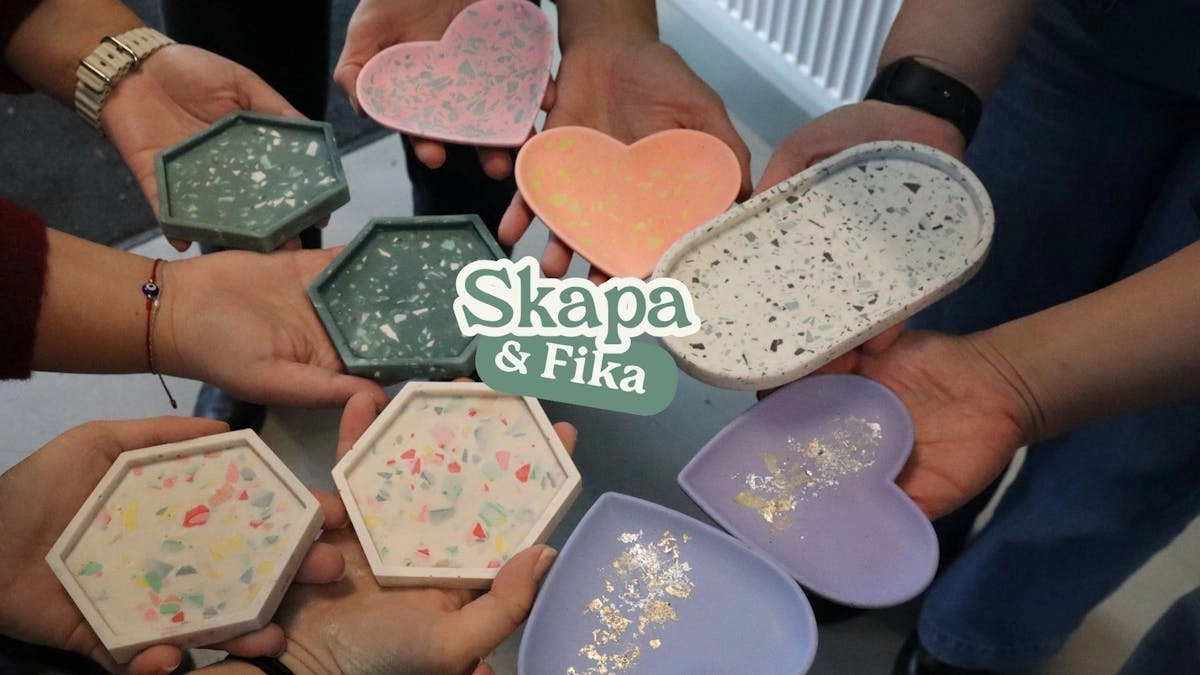 Skapa din egen heminredning i Jesmonite