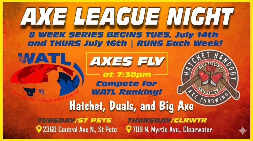 2026 WATL Summer Season 3 Hatchet League - Hatchet Hangout