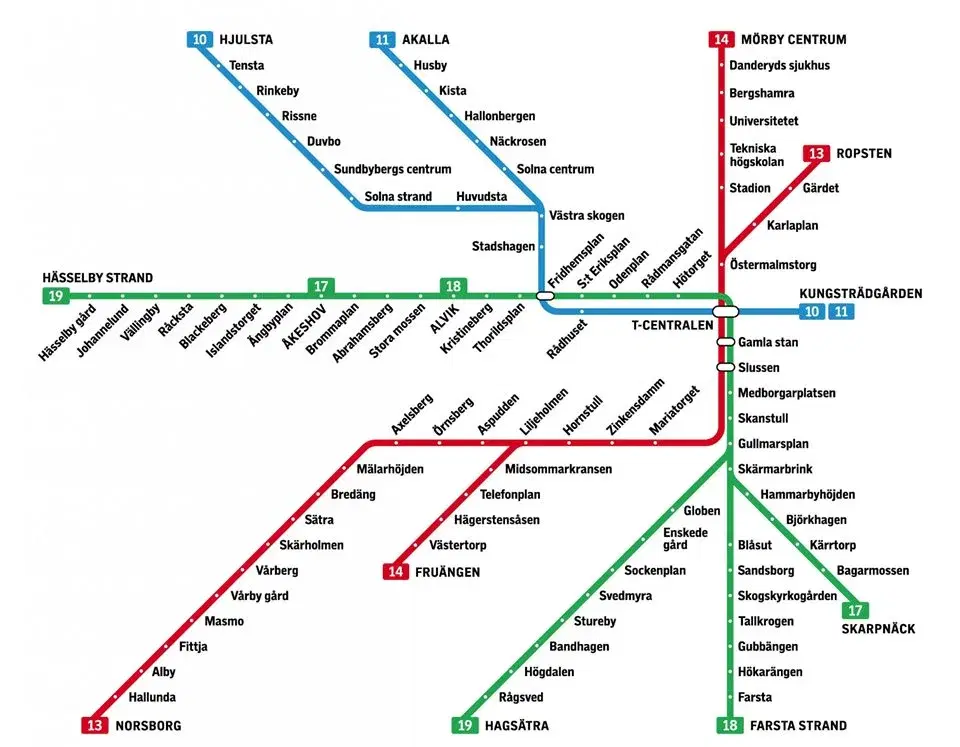 Stockholm 100 Metro Challenge