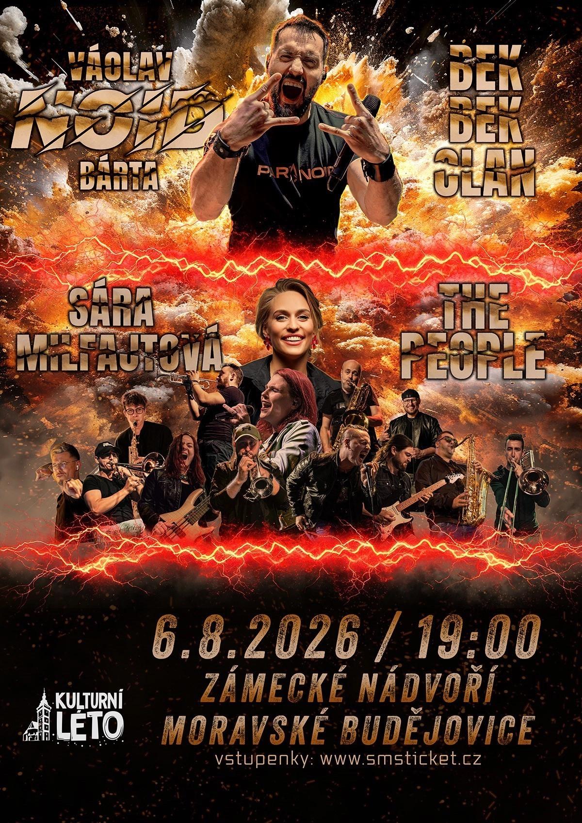 Václav Noid Bárta & Bek Bek Clan a Sára Milfajtová a The People