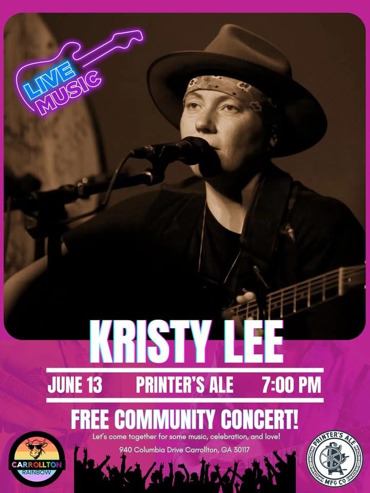 Kristy Lee - Free Community Concert 🎤🌈🍻