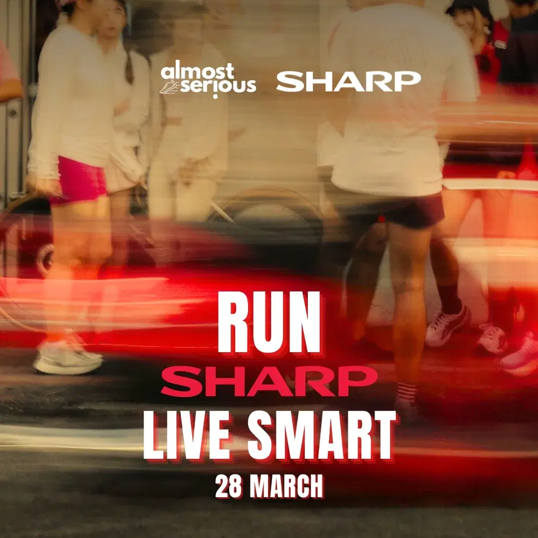 Run SHARP, Live Smart with almost.serious.club