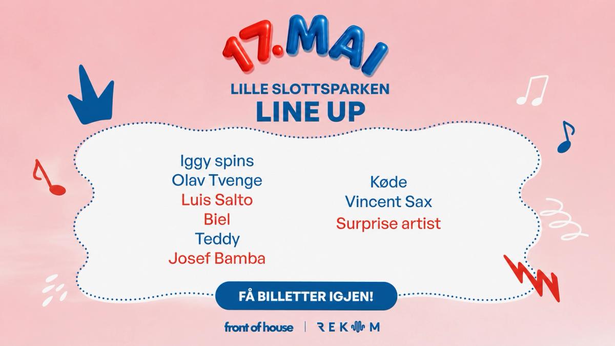 17. mai BISO X Lille Slottsparken