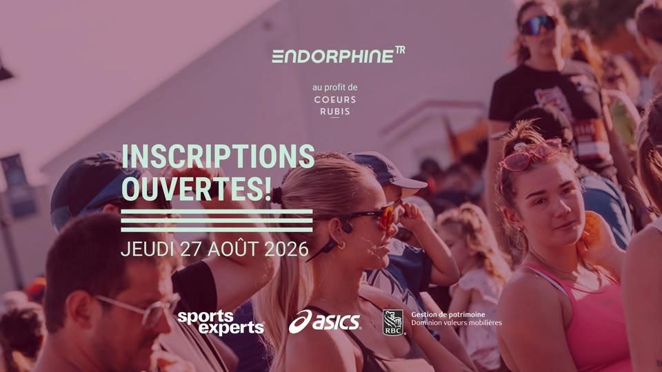 Course à pied - Endorphine Trois-Rivières 2026