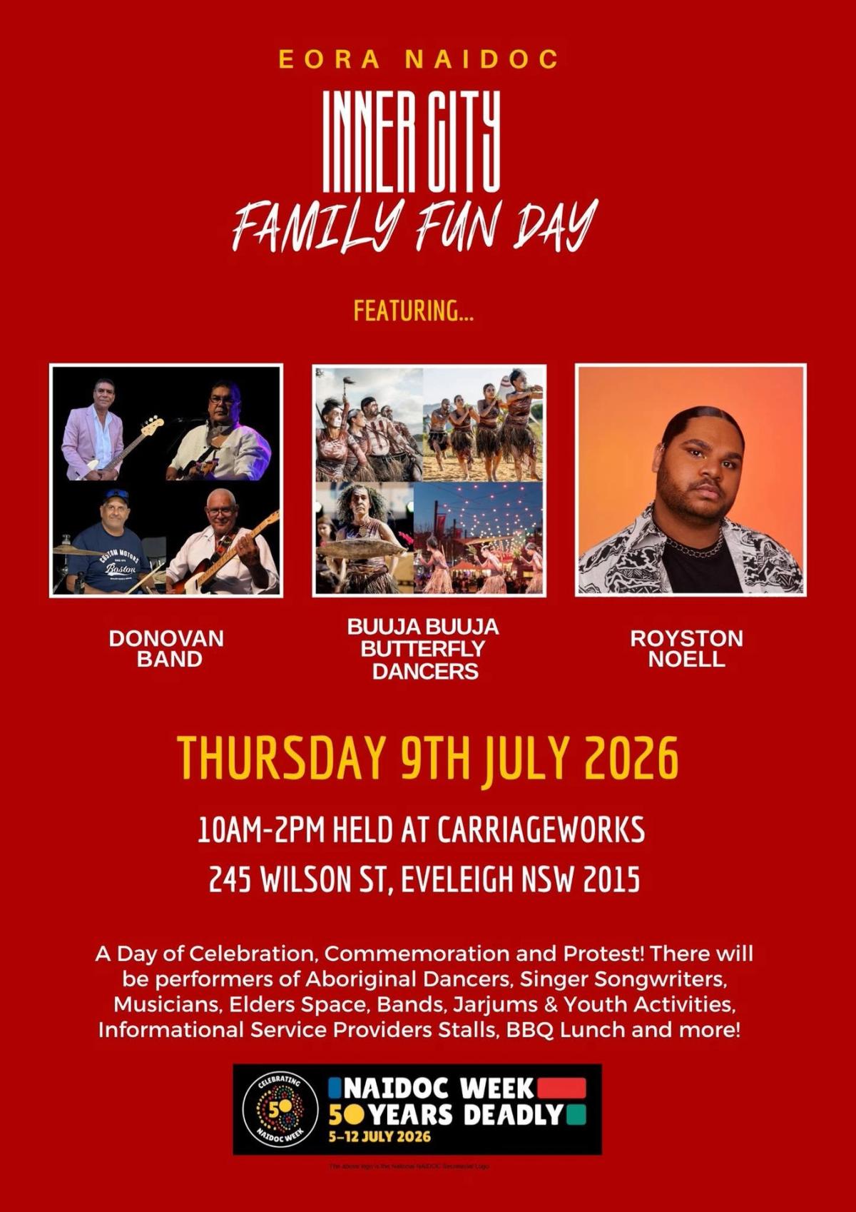 Inner City EORA NAIDOC Family Fun Day