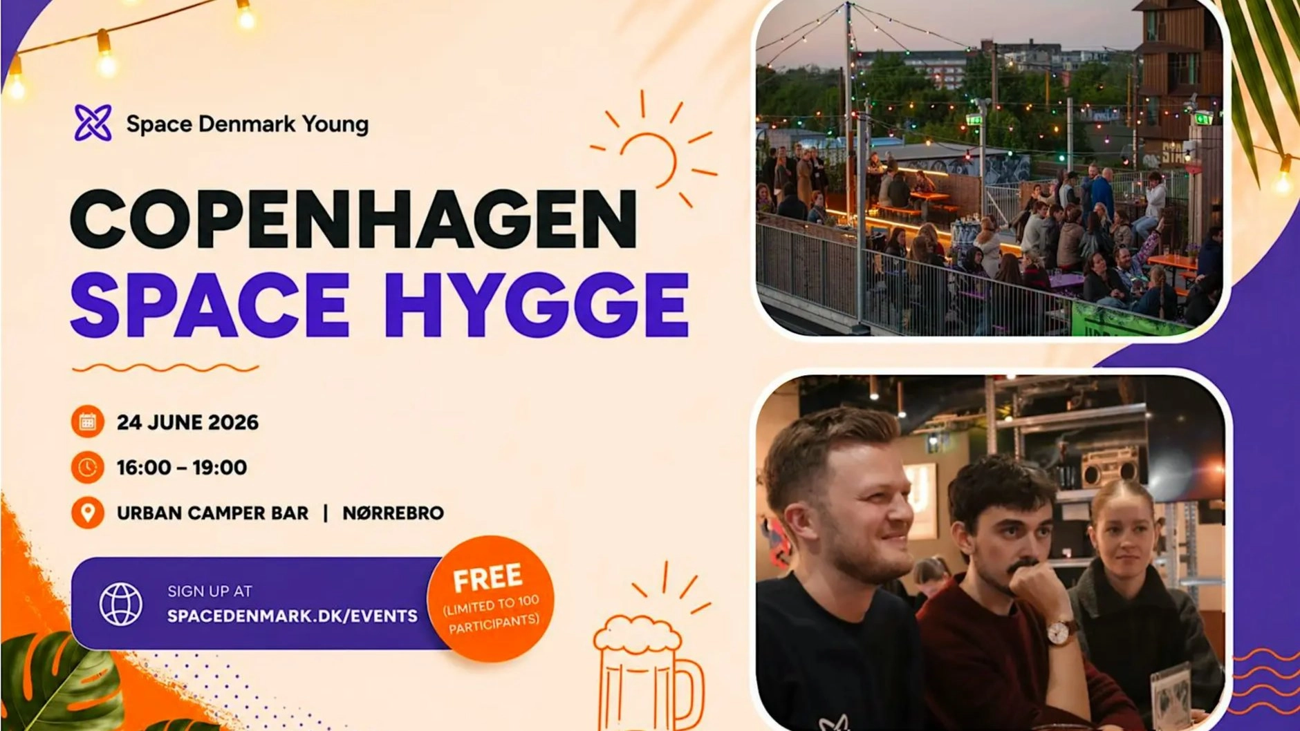 Copenhagen Space Hygge! Space Denmark Young Networking