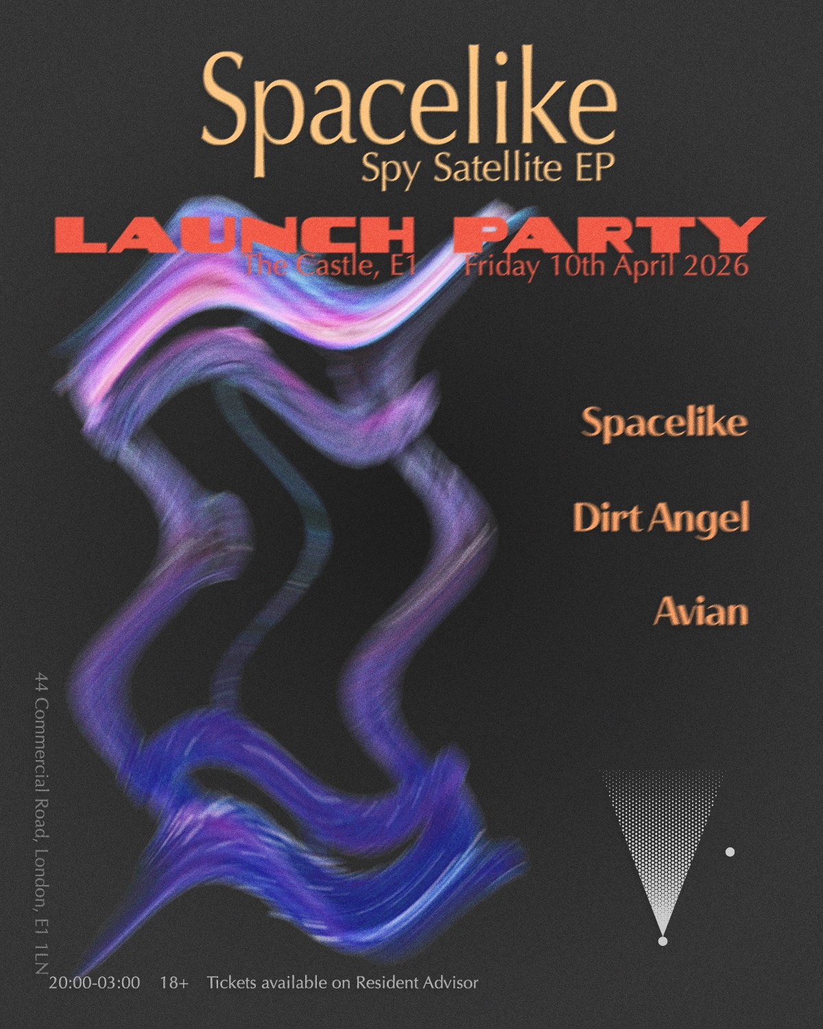 Spacelike - Spy Satellite EP - LAUNCH PARTY