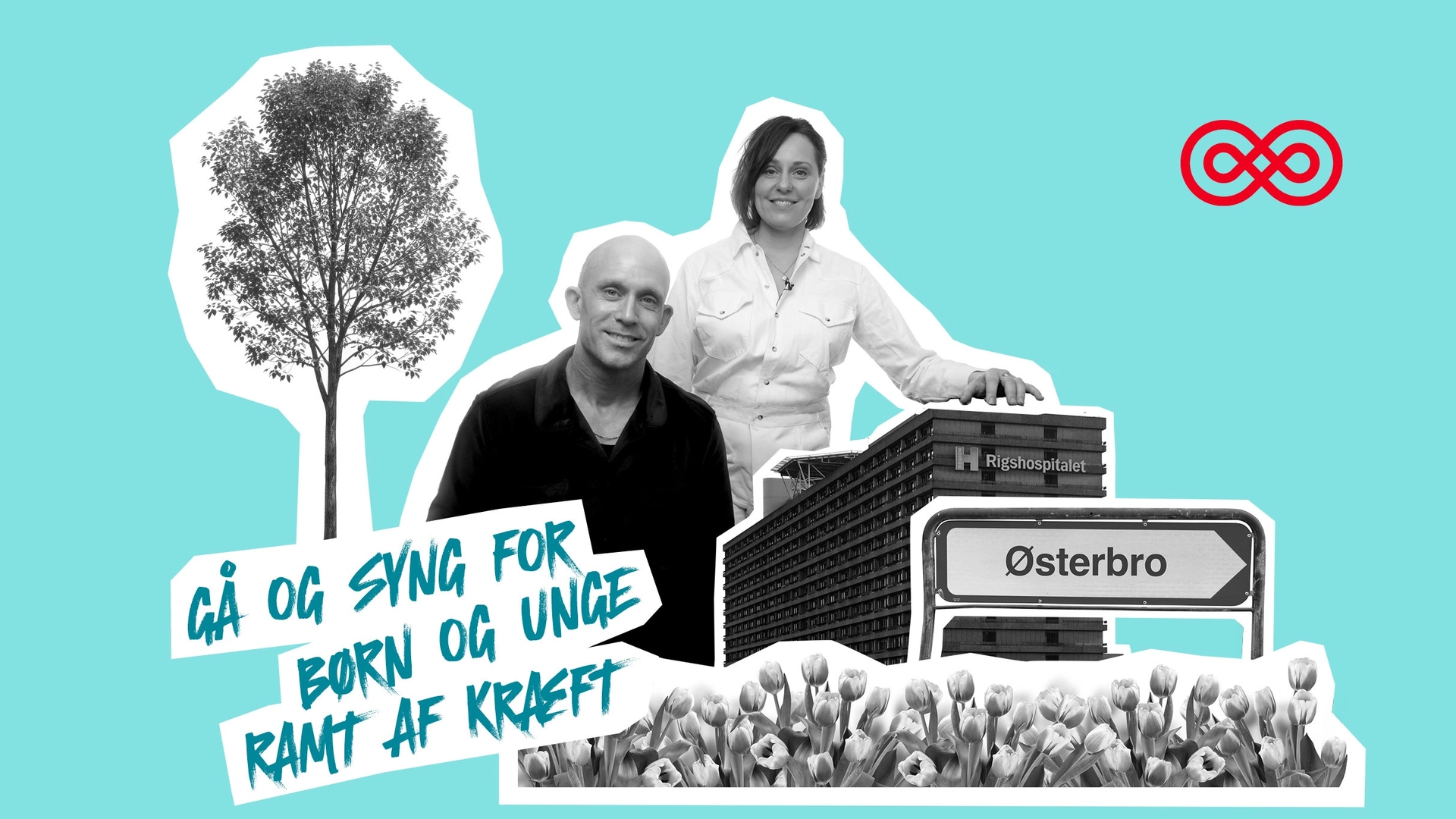 Julie Maria & Rasmus Skov Borring: gå & syng for børn ramt af kræft