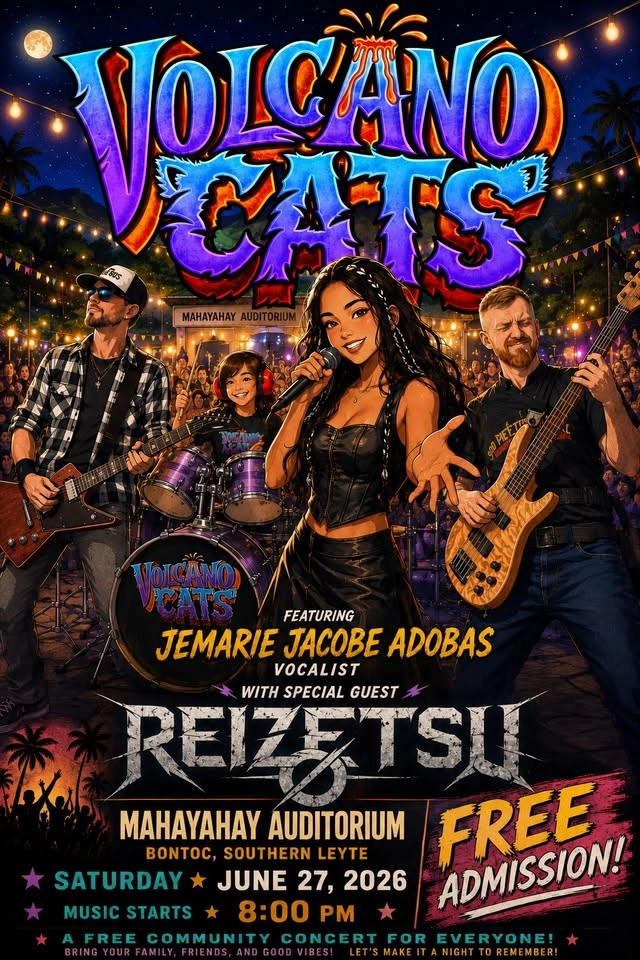 π VOLCANO CATS LIVE β MAHAYAHAY AUDITORIUM π
