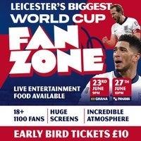 Leicester's Biggest World Cup Fanzone: England Vs Panama