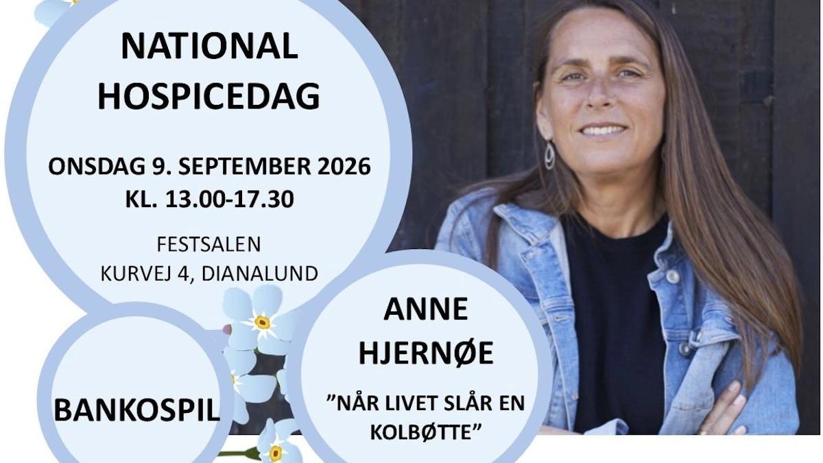 National Hospicedag med Anne Hjernøe