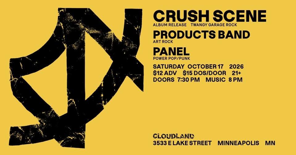 Crush Scene, Products Band, Panel