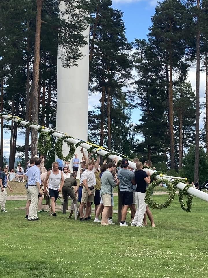 Midsommarfirande i Åhl