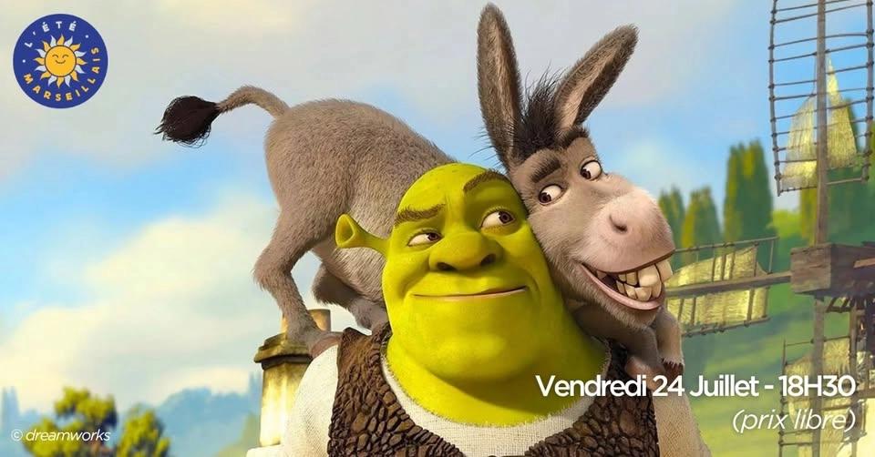 Projection du film Shrek au Talus