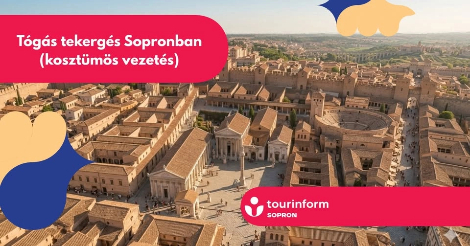 Tógás tekergés Sopronban (kosztümös vezetés)