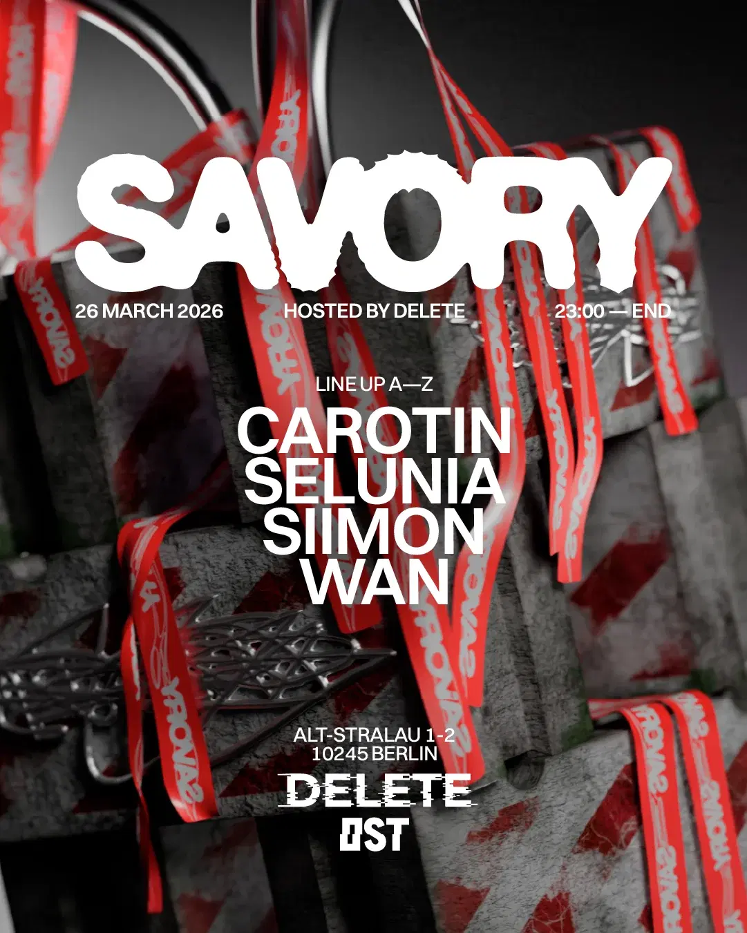 Savory - Techno Every Thursday