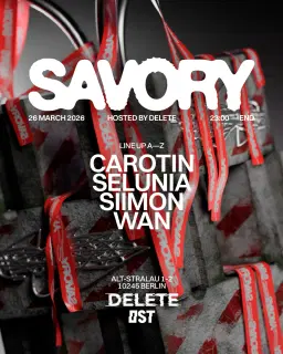 Savory - Techno Every Thursday