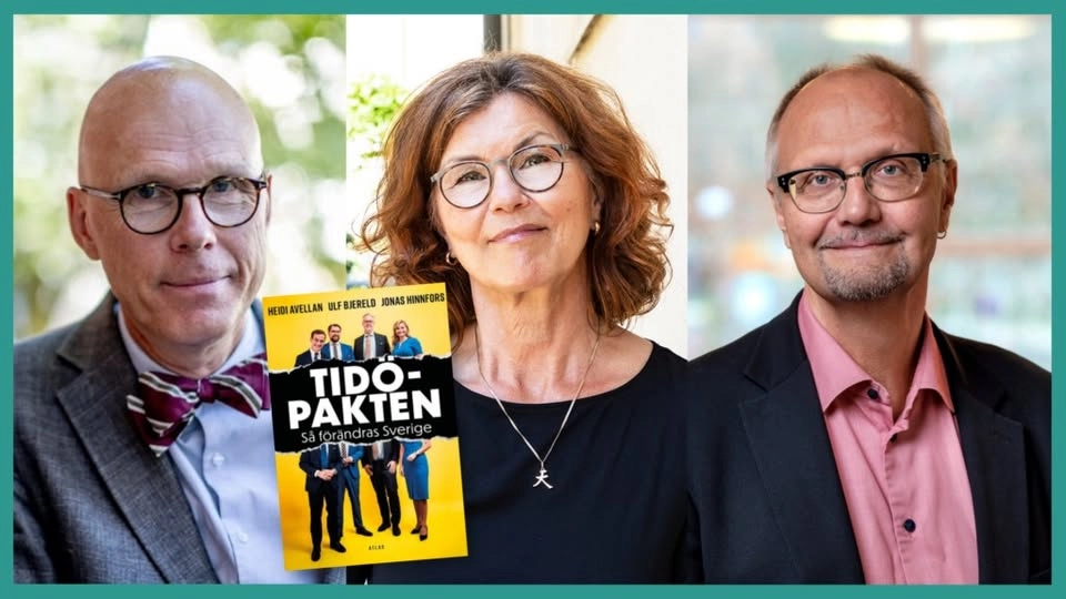 Seminarium och boksläpp: Tidöpakten – Så förändras Sverige